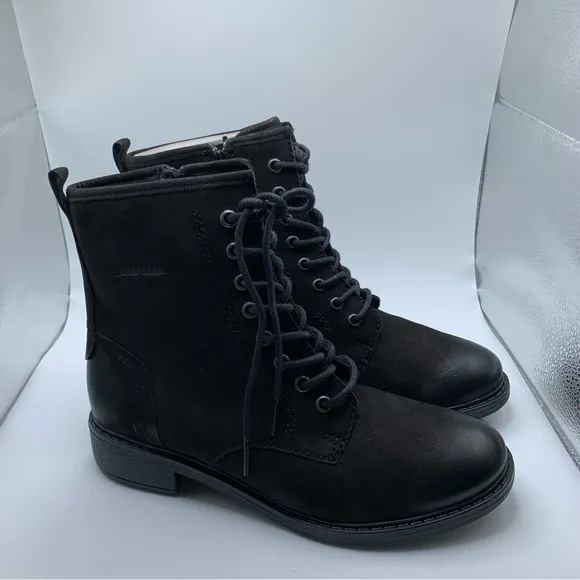 NWB Selena 06 JOSEF SEIBEL women’s combat Nubuck leather boots 38 US 7.5 2057