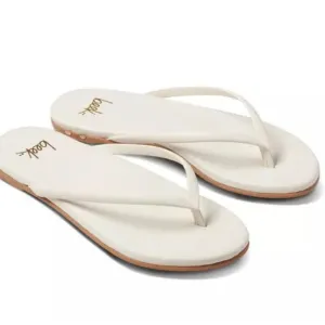 NWD- Beek Seabird Women's handmade white leather sandals size 9 $169-