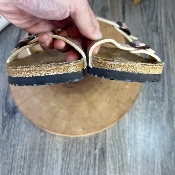 *NWOB Birki's Birkenstocks | Print Double Strap Sandals Size 7 Narrow