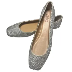 NWOB I.N.C. International Concepts Juney Rhinestone Flats Glam Flats zt. 7
