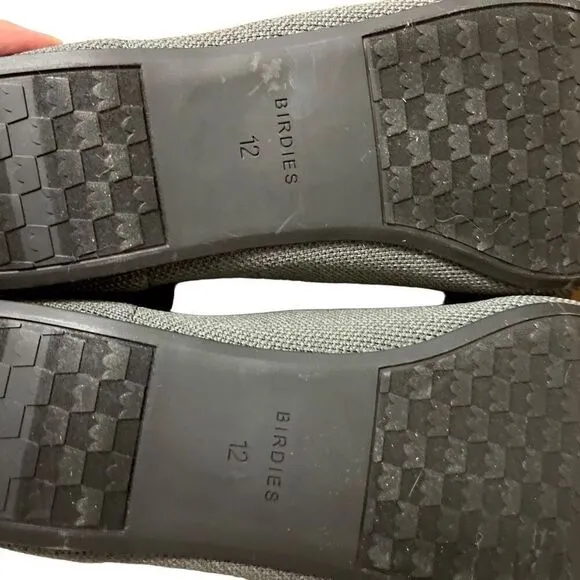 NWOB JUDY   Birdies: The Blackbird Limited-Edition Washable Flats Grey