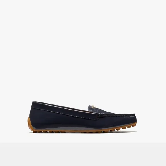 NWOB Kate Spade Deck Blue Patent Mocassins
