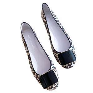 NWOB Bettye Muller Animal Print Flats
