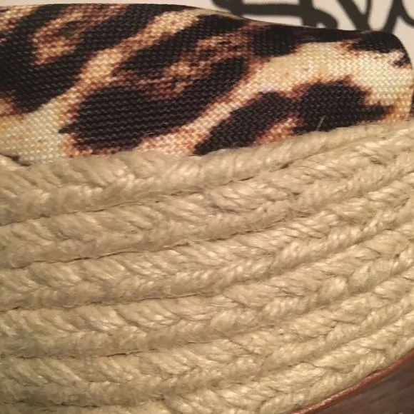 NWOT $325 Alice &amp; Olivia | Stella | Mob Wives | Leopard Espadrilles