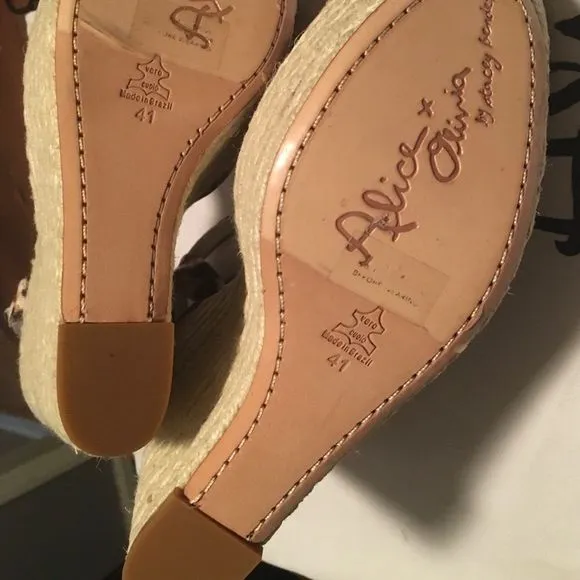 NWOT $325 Alice &amp; Olivia | Stella | Mob Wives | Leopard Espadrilles