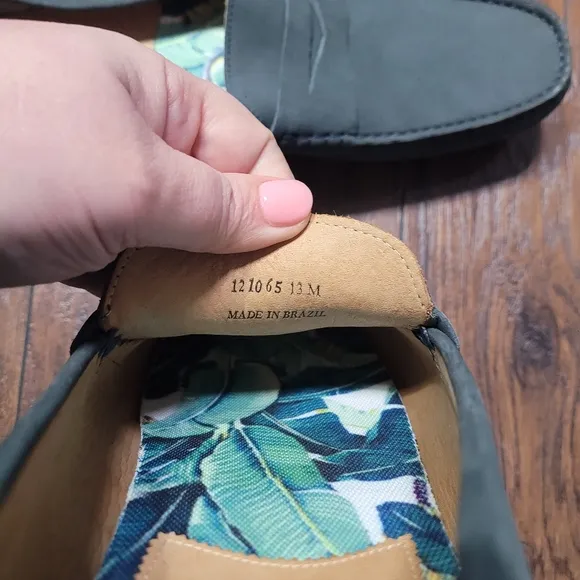 NWOT Blake Mckay Suede Jasper Driving Loafers size 13