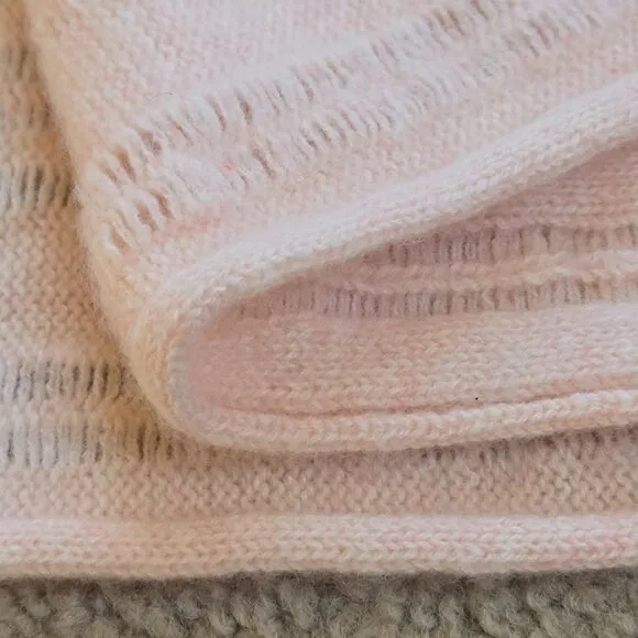NWOT Calypso St. Barth Cashmere Poncho peach pink