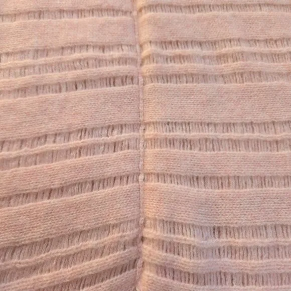 NWOT Calypso St. Barth Cashmere Poncho peach pink