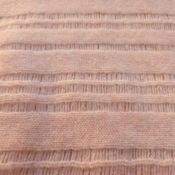 NWOT Calypso St. Barth Cashmere Poncho peach pink