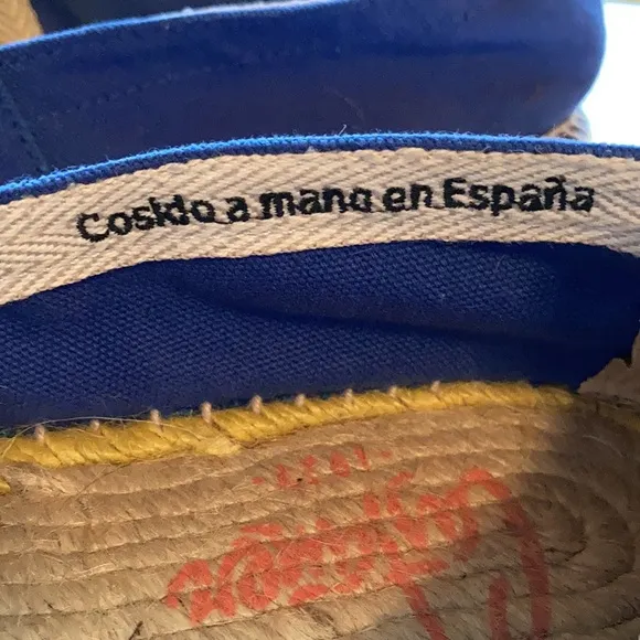 NWOT Castaner Pablo canvas espadrilles