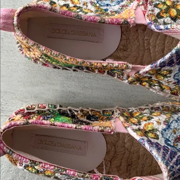 NWOT Dolce &amp; Gabbana kids espadrilles