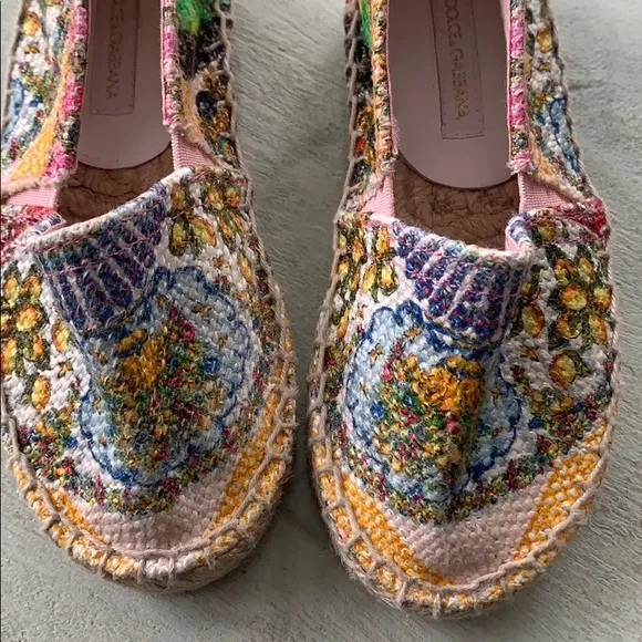 NWOT Dolce &amp; Gabbana kids espadrilles
