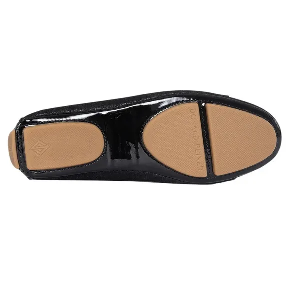 NWOT Donald Pliner Raya Ballet Black Flats – Sz 9.5M
