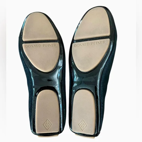NWOT Donald Pliner Raya Ballet Black Flats – Sz 9.5M