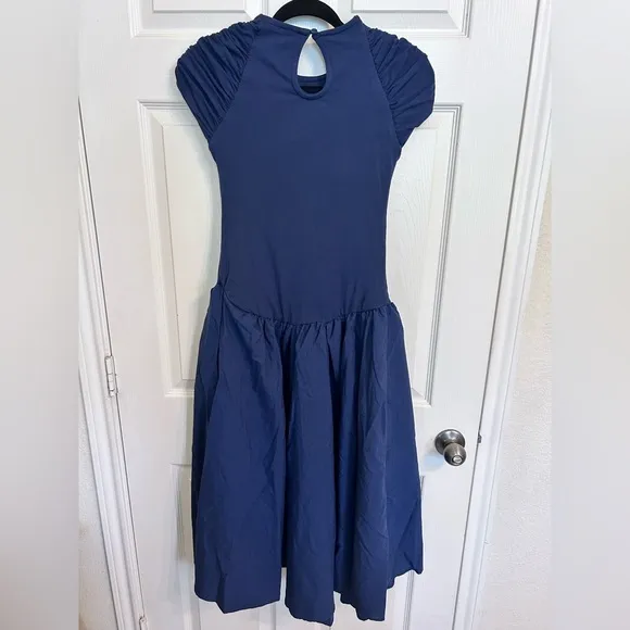 NWOT Free People, Afternoon Elegance Midi Dress, Various Sizes in Indigo Pura