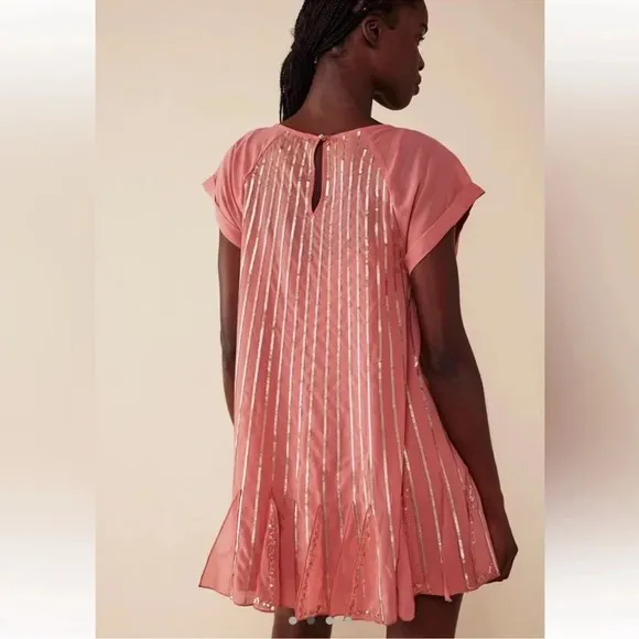 Nwot free people mint julep mini dress