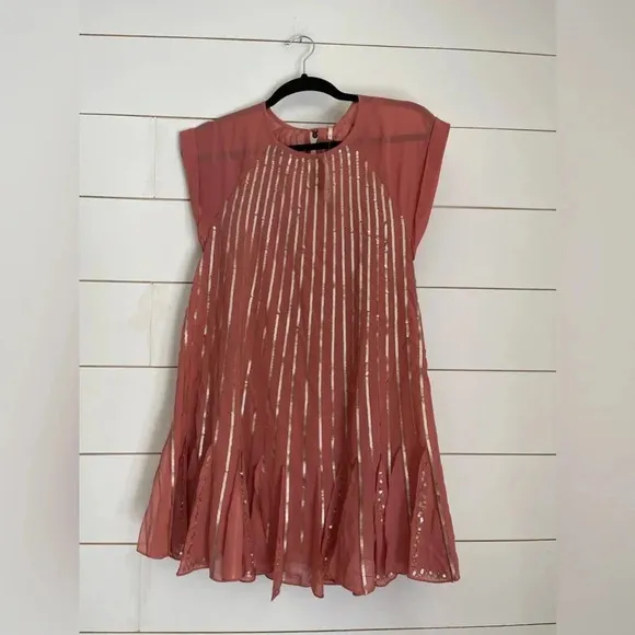 Nwot free people mint julep mini dress