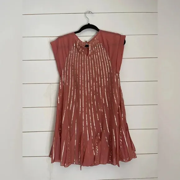 Nwot free people mint julep mini dress