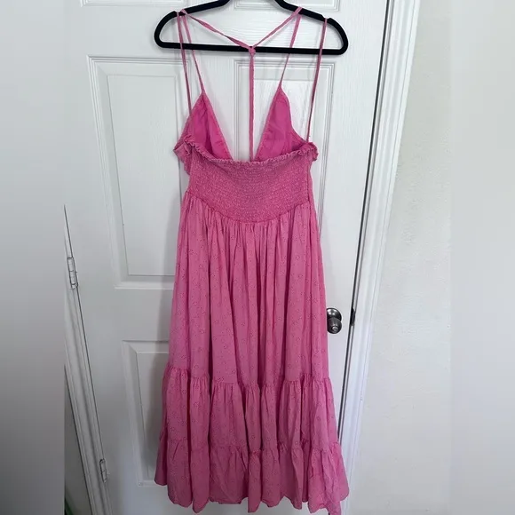 NWOT Free People, Pintuck Paradise Maxi Dress, XL