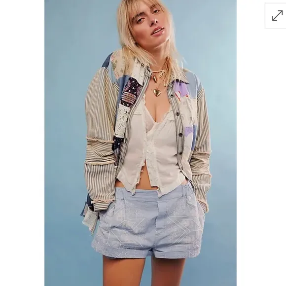 NWOT Free People Westover Shorts