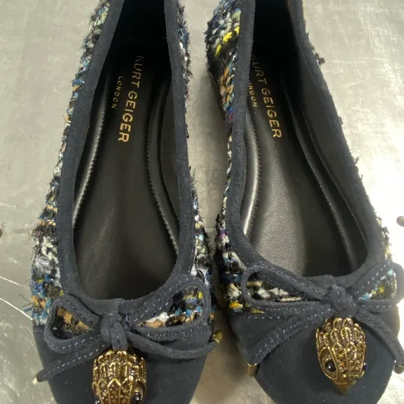 NWOT Kurt Geiger London Eagle Ballerina Flat