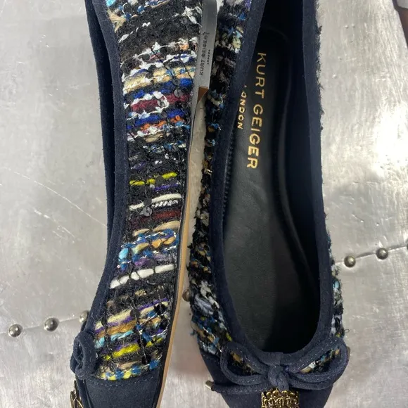 NWOT Kurt Geiger London Eagle Ballerina Flat