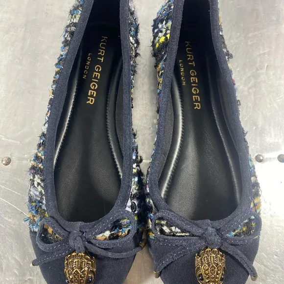 NWOT Kurt Geiger London Eagle Ballerina Flat