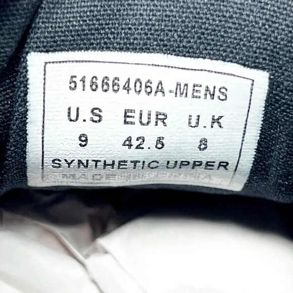 NWOT Levi's Faux-Leather Retro Low Top Sneakers. Black. Men's Size 9