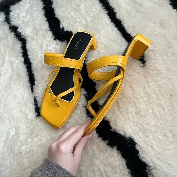 NWOT Rag &amp; Bone Colt Marigold Leather Sandals