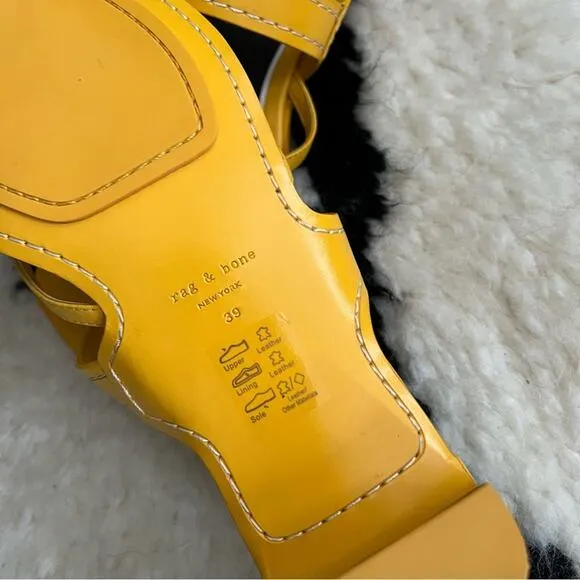 NWOT Rag &amp; Bone Colt Marigold Leather Sandals