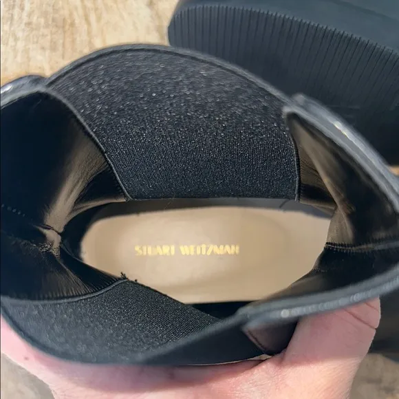 NWOT Stuart Weitzman Leather Ankle Boots 7