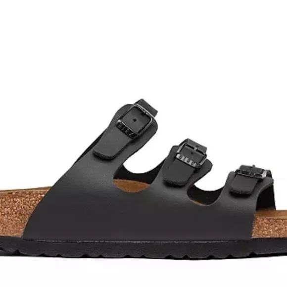 NWT Birkenstock Florida Birko-Flor Soft Footbed Sandals 37 L6 M4
