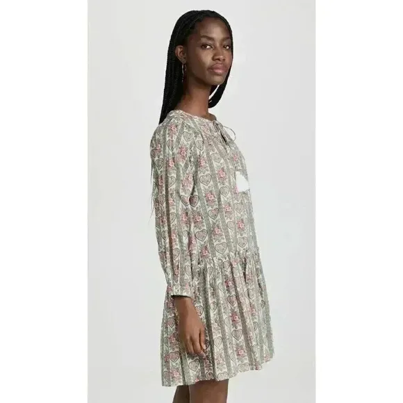 NWT  Cara Cara Kavita dress sweetheart multi size L
