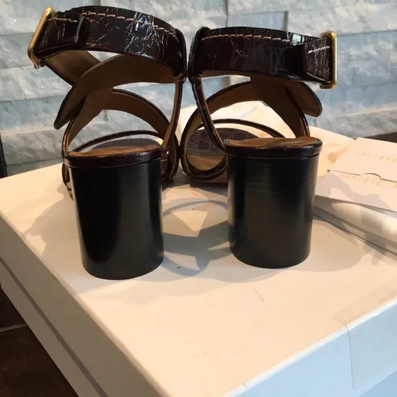NWT CHLOE CANDICE STRAP 70MM SANDALS