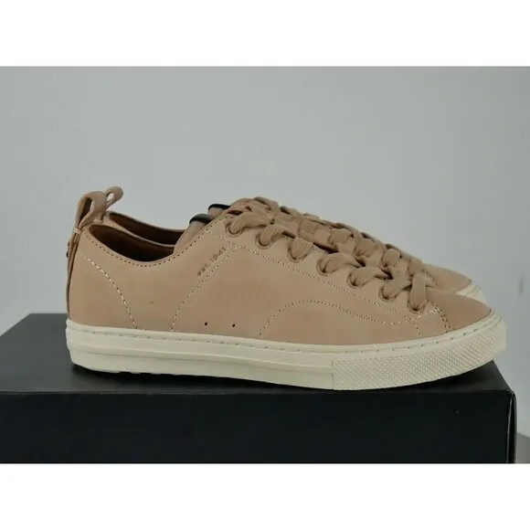 NWT Coach Nubuck Low Top Sneakers in Beechwood 5.5