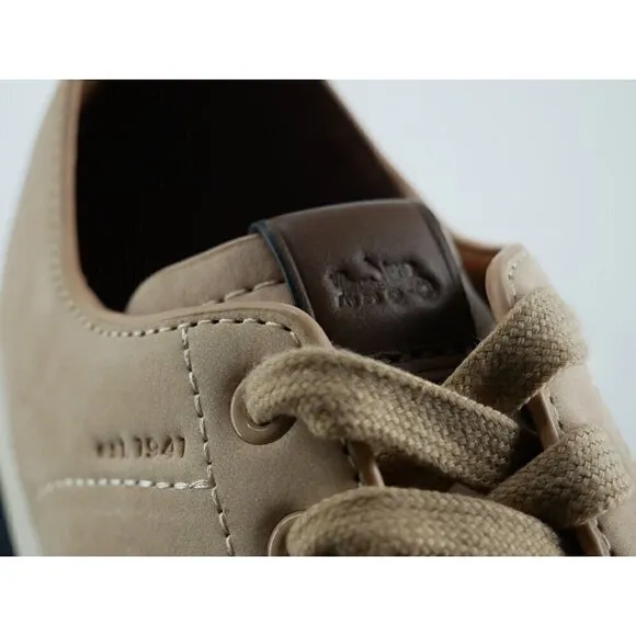 NWT Coach Nubuck Low Top Sneakers in Beechwood 5.5