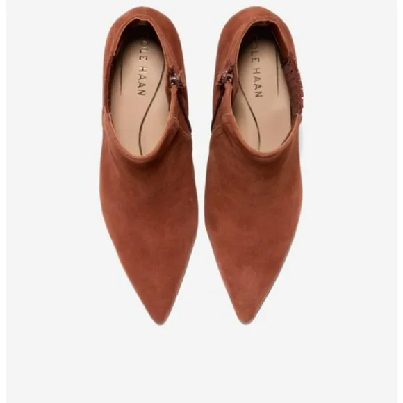 NWT Cole Haan Marcy Chelsea Suede Ankle Boots