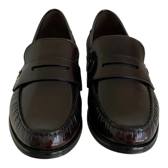 NWT Cole Haan Women’s Lux Pinch Penny Loafer Deep Burgundy Sz 9