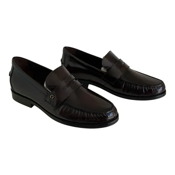 NWT Cole Haan Women’s Lux Pinch Penny Loafer Deep Burgundy Sz 9