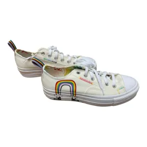 NWT Converse Chuck Taylor All Star Rainbow Platform Pride Oxford Sneaker Sz 9.5