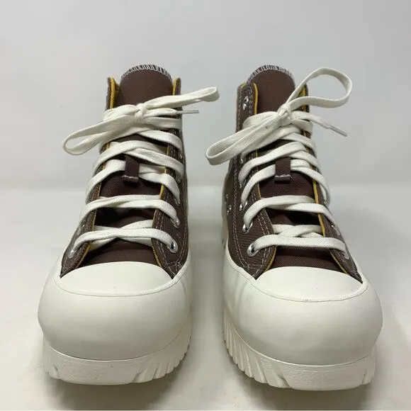 NWT! Converse Chuck Taylor Lugged 2.0 Platform Denim High Top Sneakers Size 8