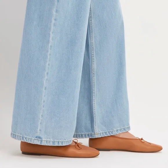 NWT Everlane day Ballet flats  toasted almond brown women's size 8.5