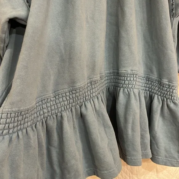 NWT Free People Marty Smocked Mini Dress