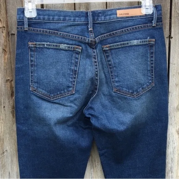 NWT Grlfrnd Yasmin Skinny Jean Cotton Elastane Joan Jett Blue 28