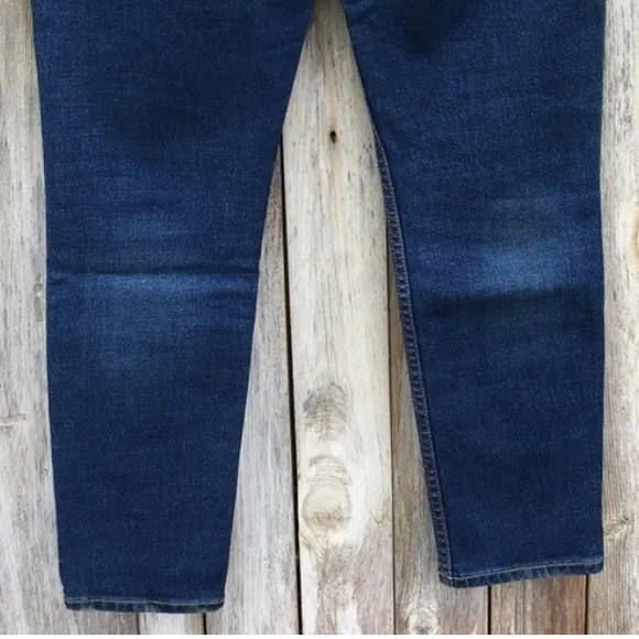 NWT Grlfrnd Yasmin Skinny Jean Cotton Elastane Joan Jett Blue 28