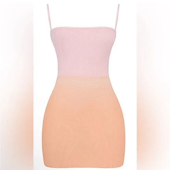 NWT House of CB Deva Ombré Mini Dress Sz Small $225