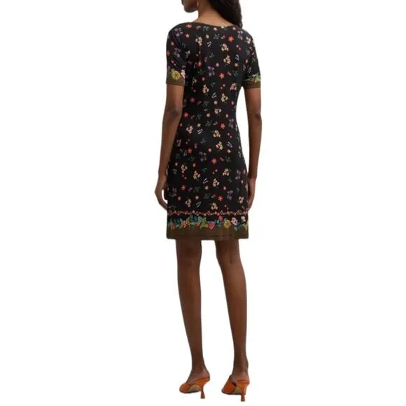 NWT! Johnny Was Nani Twist Front Swing Dress - Size XXS