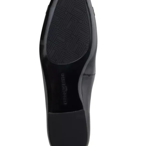 NWT KARL LAGERFELD PARIS Women's Zayne Square-Toe Ballet Flats Size 8
