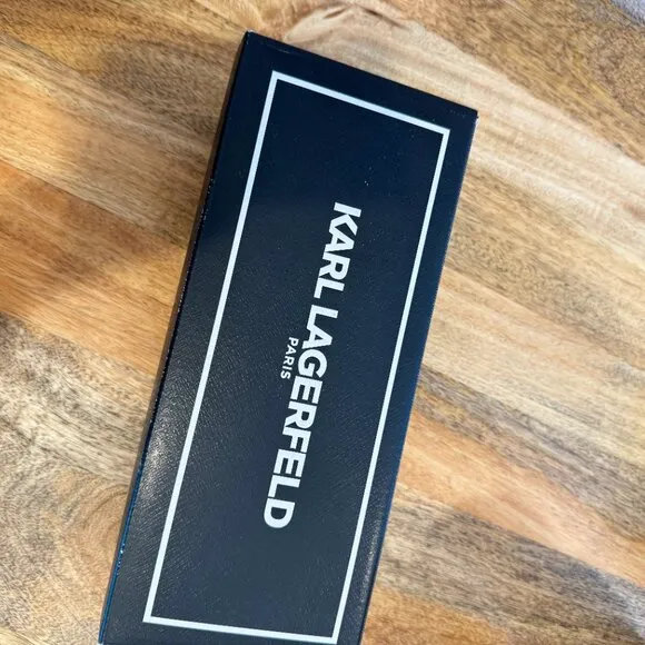 NWT KARL LAGERFELD PARIS Women's Zayne Square-Toe Ballet Flats Size 8
