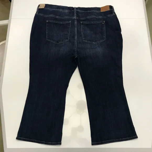 NWT Madewell Petite Plus Size Cali Demi-Boot Jeans in Danny Wash